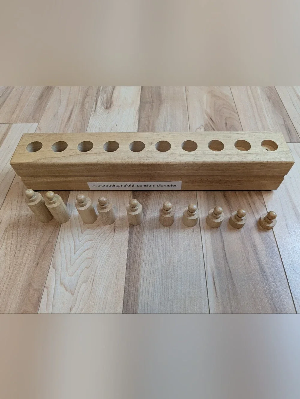 Montessori Cylinder Blocks